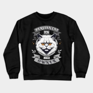 Persian Cat Crewneck Sweatshirt